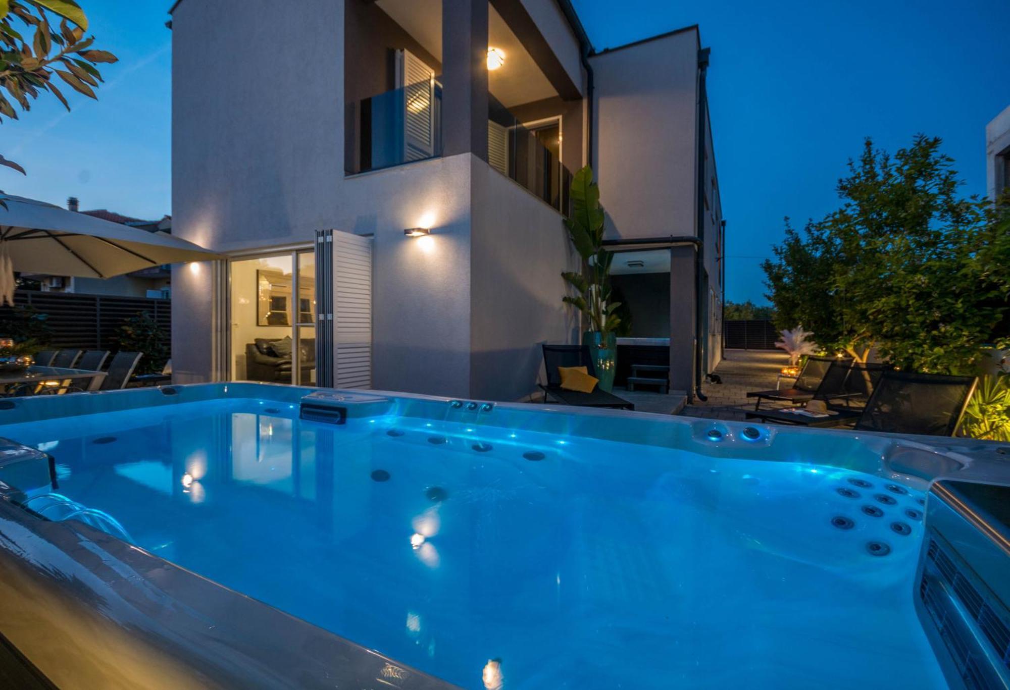 House With Pool Ledenko Leilighet Biograd Na Moru Eksteriør bilde