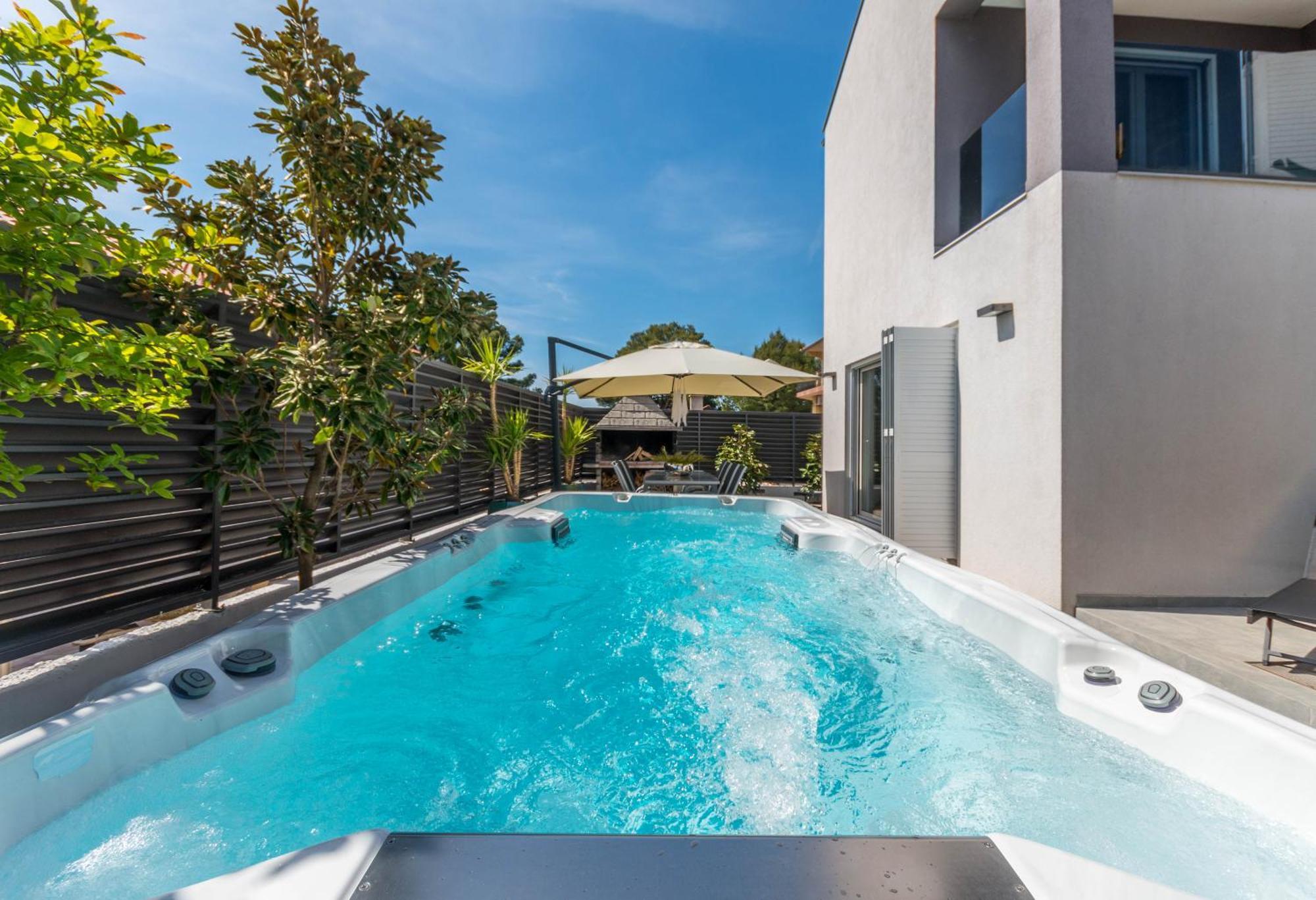 House With Pool Ledenko Leilighet Biograd Na Moru Eksteriør bilde